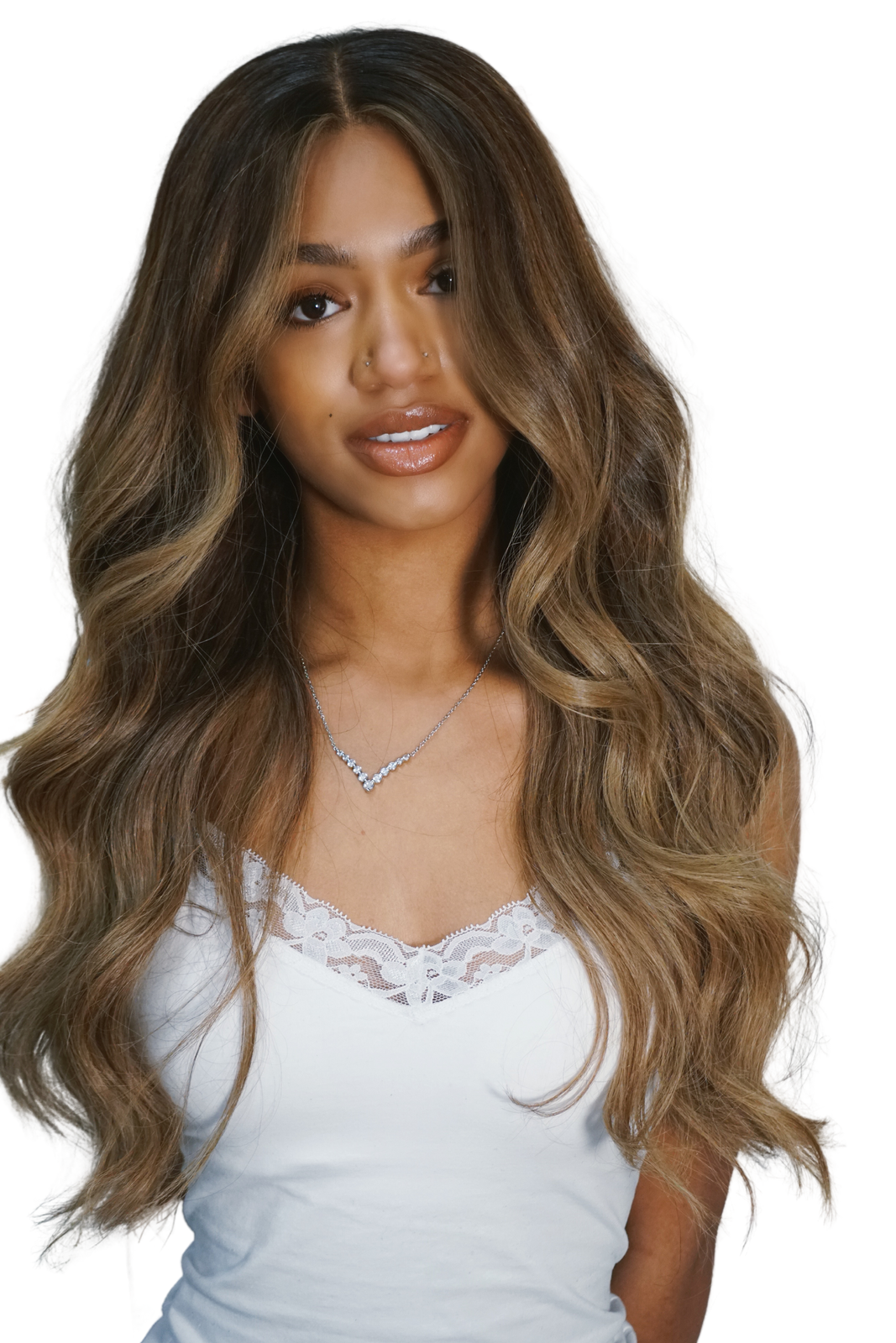 San Diego Golden blonde Glue less Girl Next Door Hair