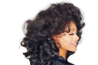 The Natural Tight Curl: Blow-Out Style