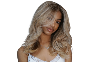 Malibu Beige Blonde Glue-less Wig (Hair Design)